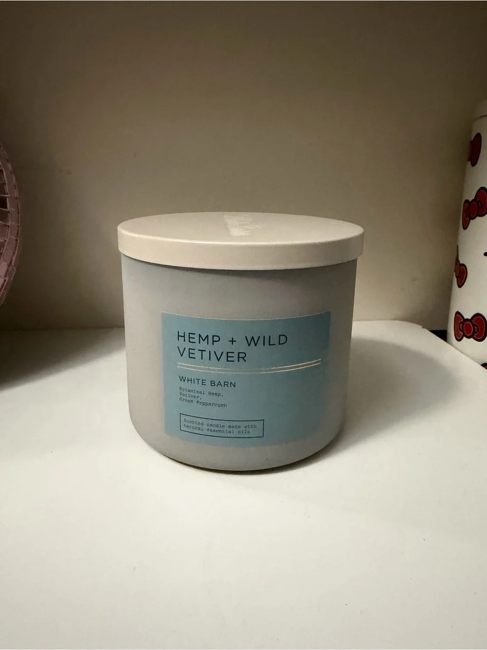 White Barn Hemp + Wild Vetiver Candle